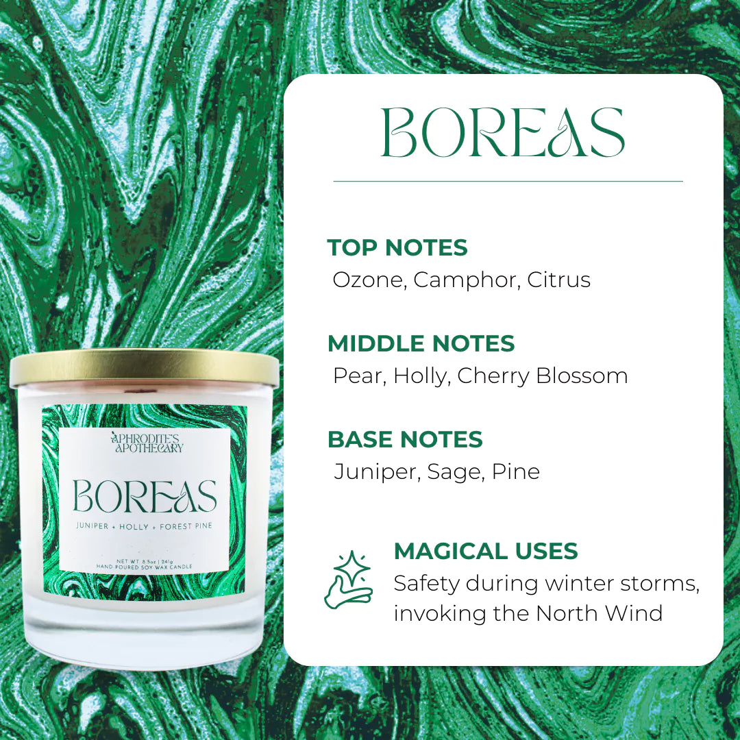 Boreas Candle Fragrance Notes