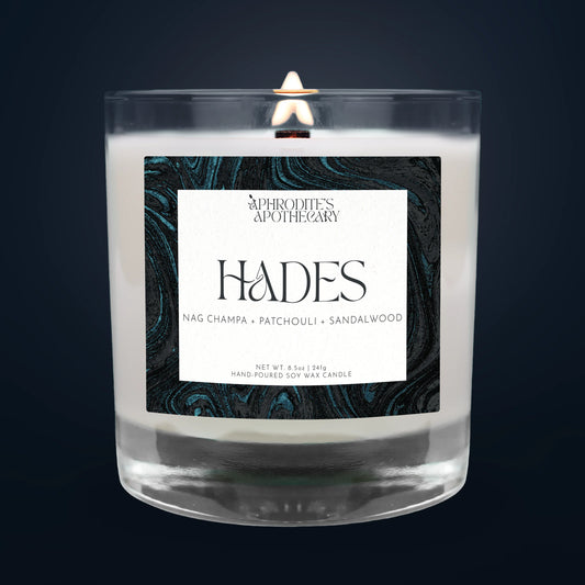 Hades Candle on a dark background