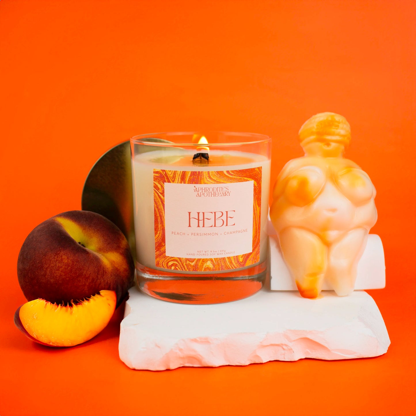 Peach Season Candle & Soap Bundle