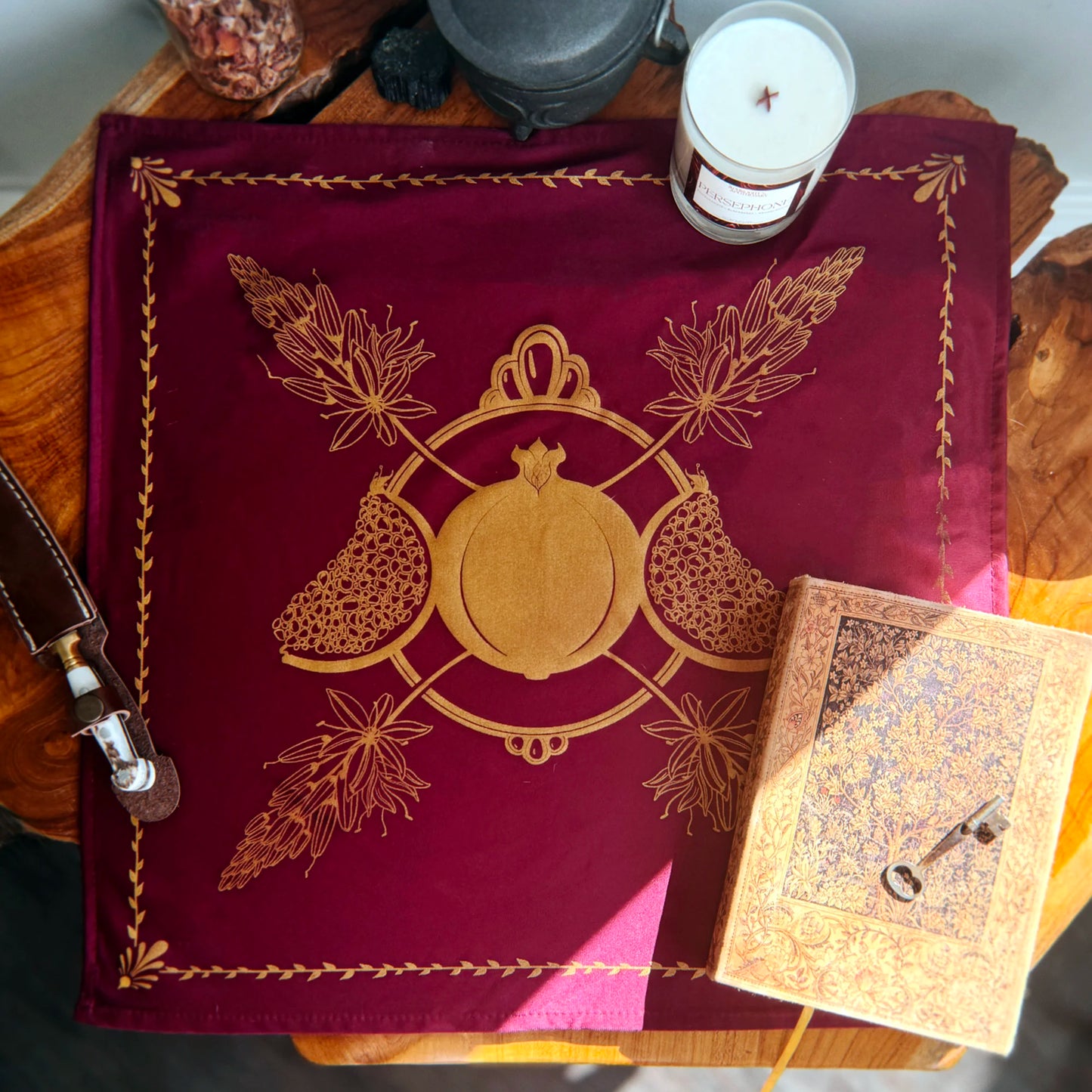 Persephone Altar Cloth