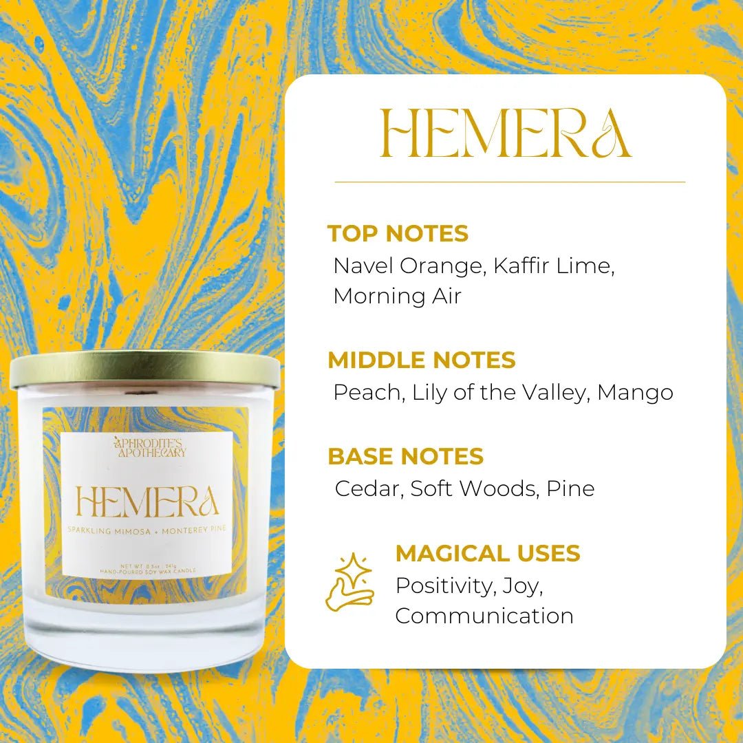 Hemera Candle Fragrance Notes