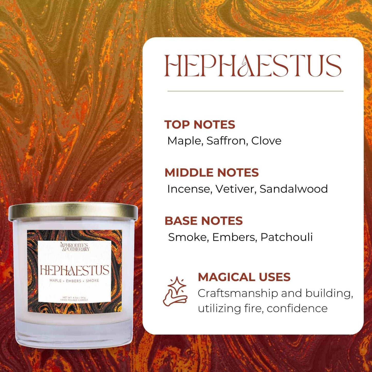 Hephaestus Candle