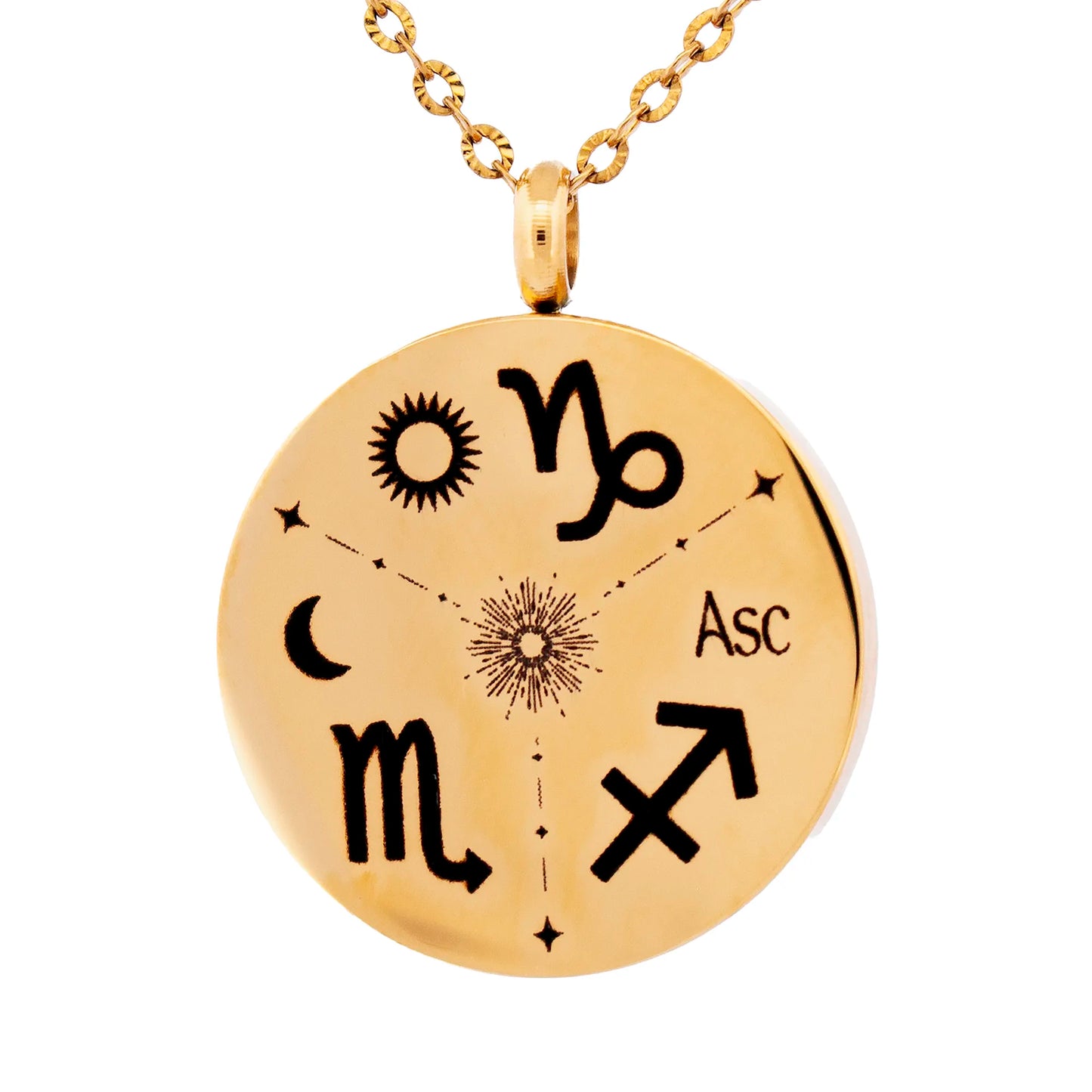 Big 3 Personalized Astrology Necklace