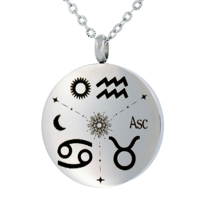 Custom Big 3 Astrology Necklace