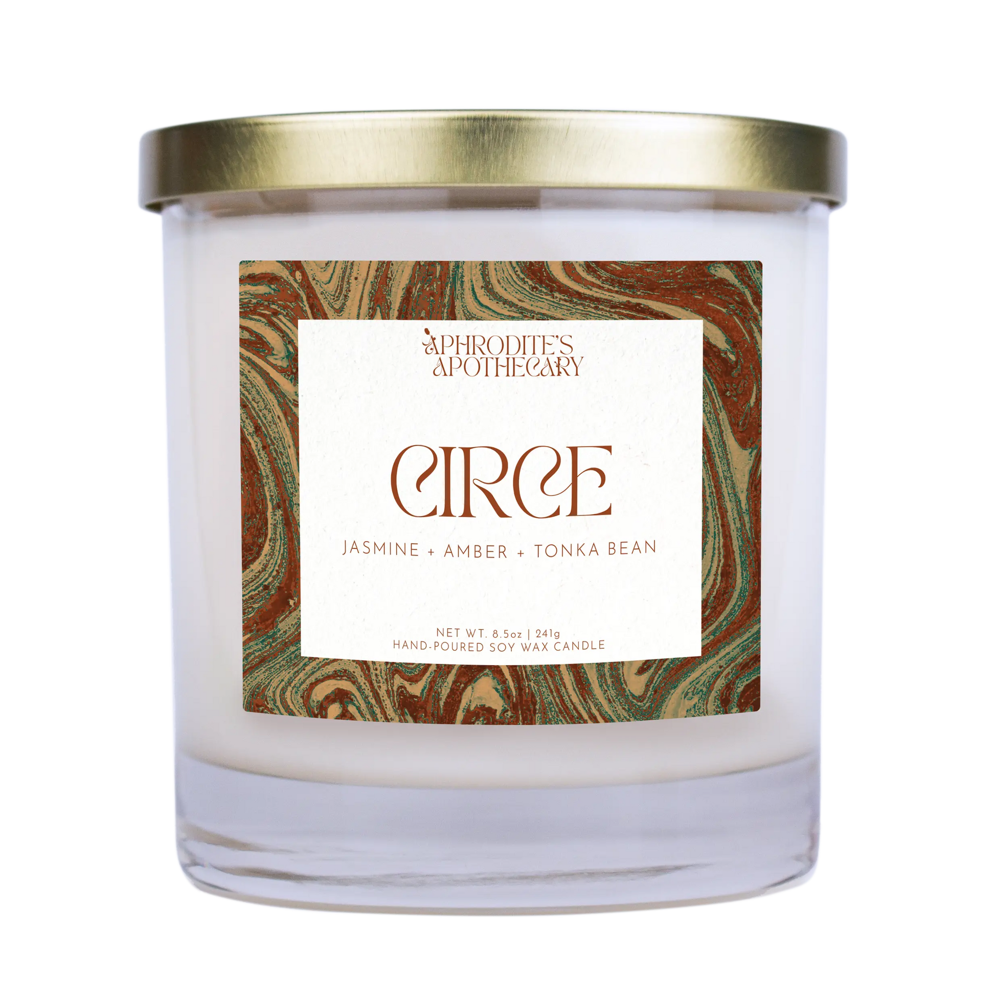 Circe Candle 8.5 oz on transparent background