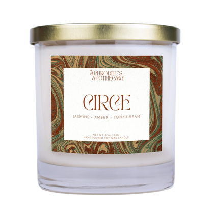 Circe Candle 8.5 oz on transparent background