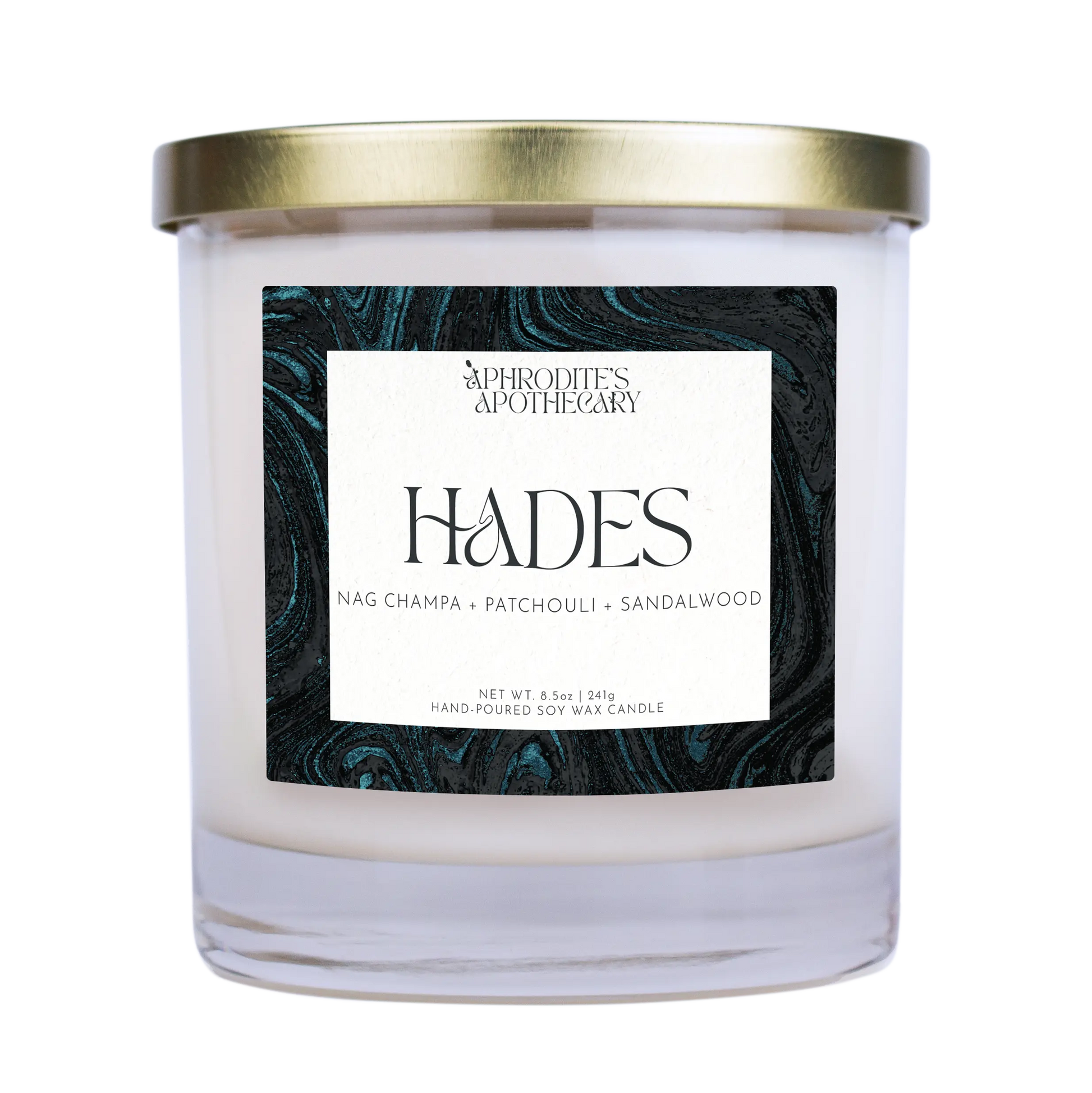 Hades Candle 8.5 oz on transparent background