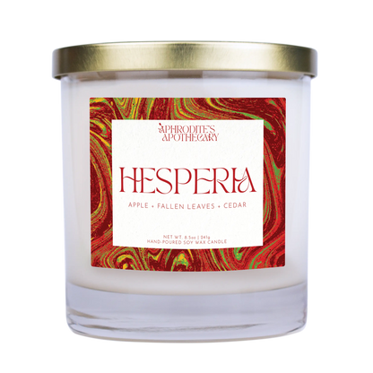 Hesperia Candle 8.5 oz on transparent background