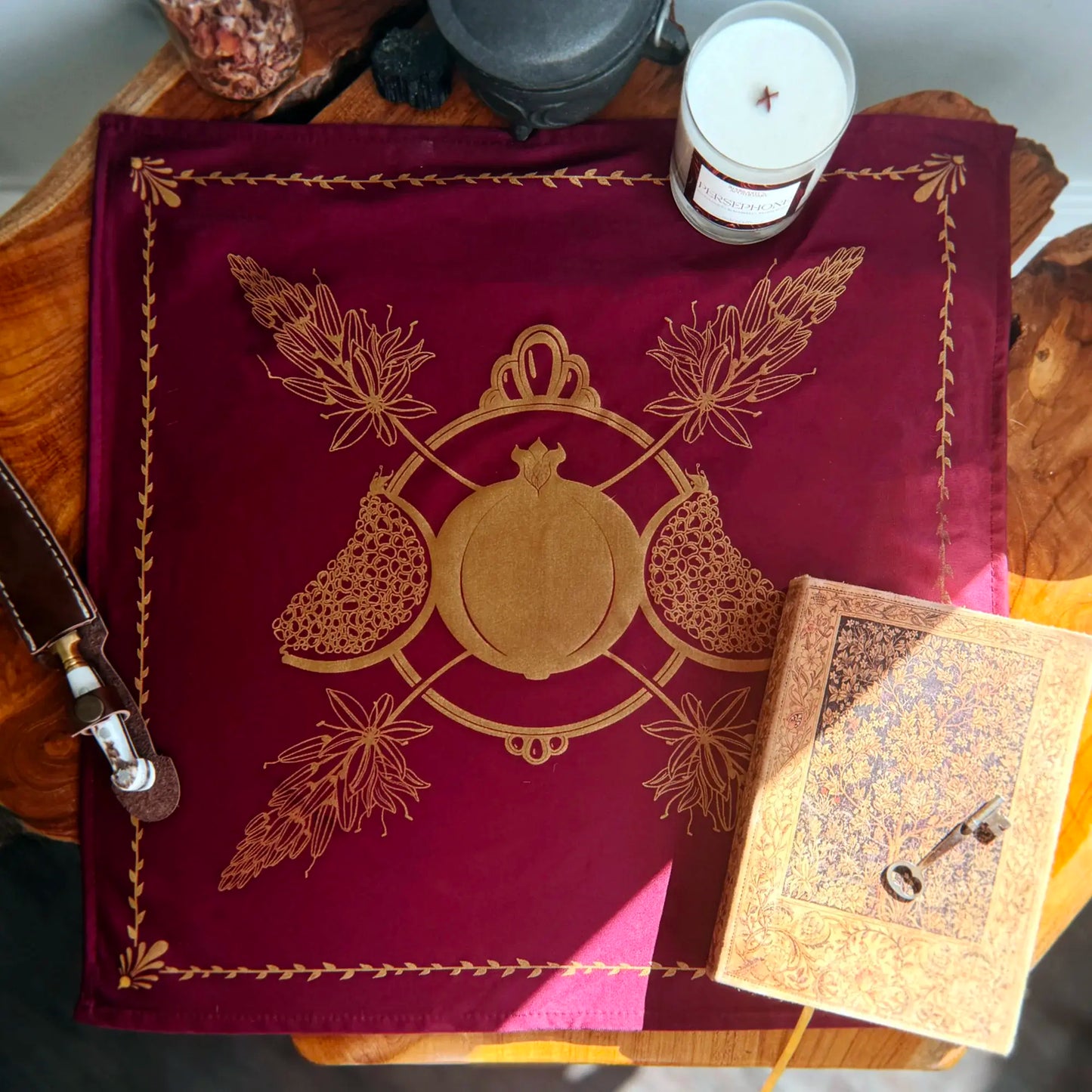 Persephone Altar Cloth