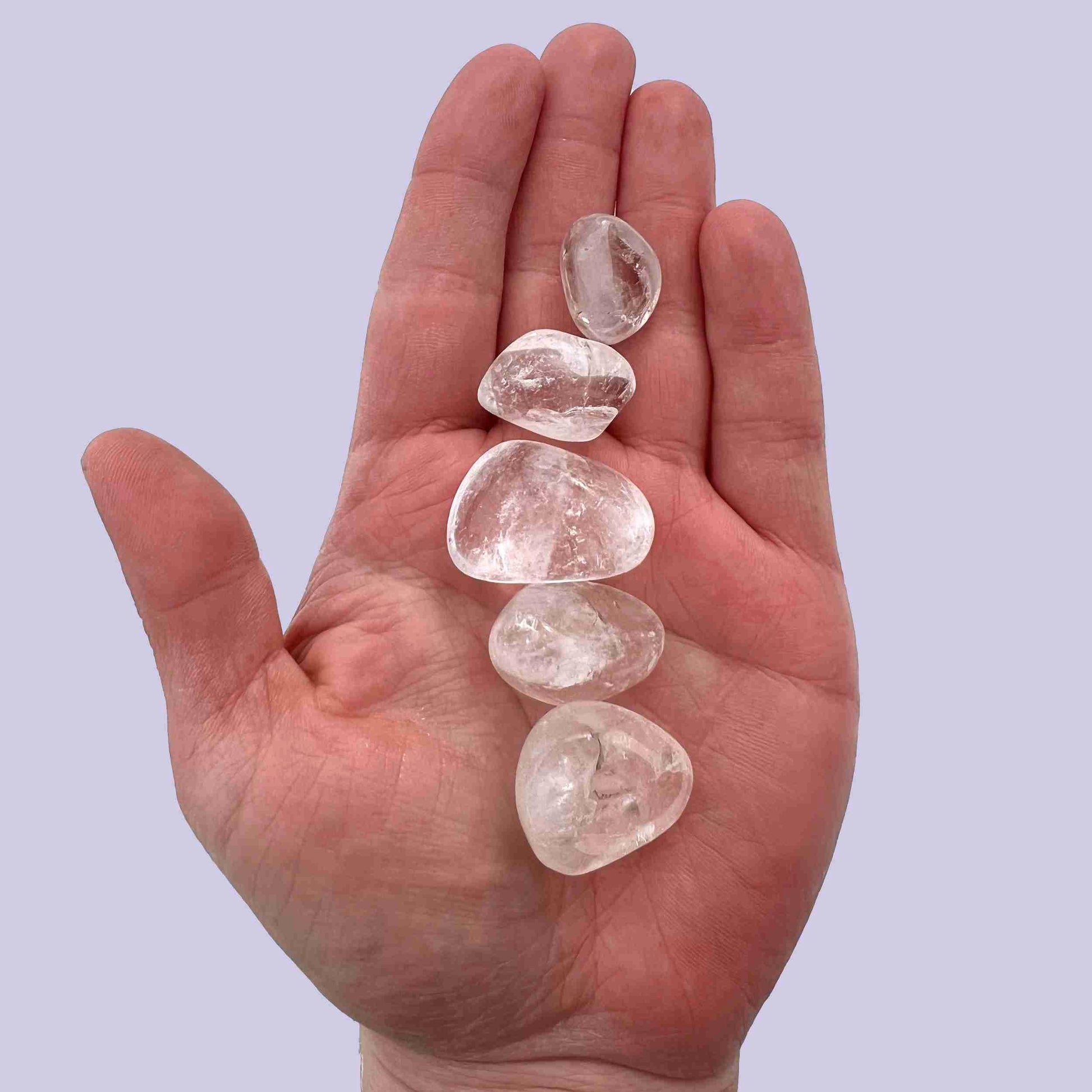 Tumbled Clear Quartz - Aphrodite's Apothecary