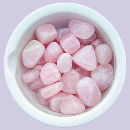 Tumbled Rose Quartz - Aphrodite's Apothecary