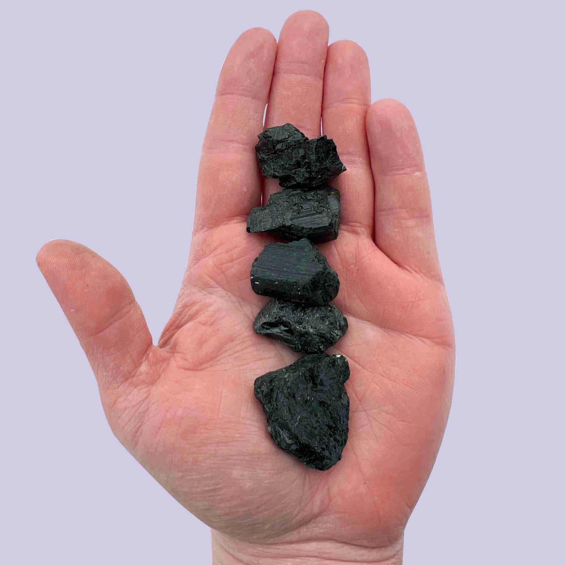 Raw Black Tourmaline - Aphrodite's Apothecary -