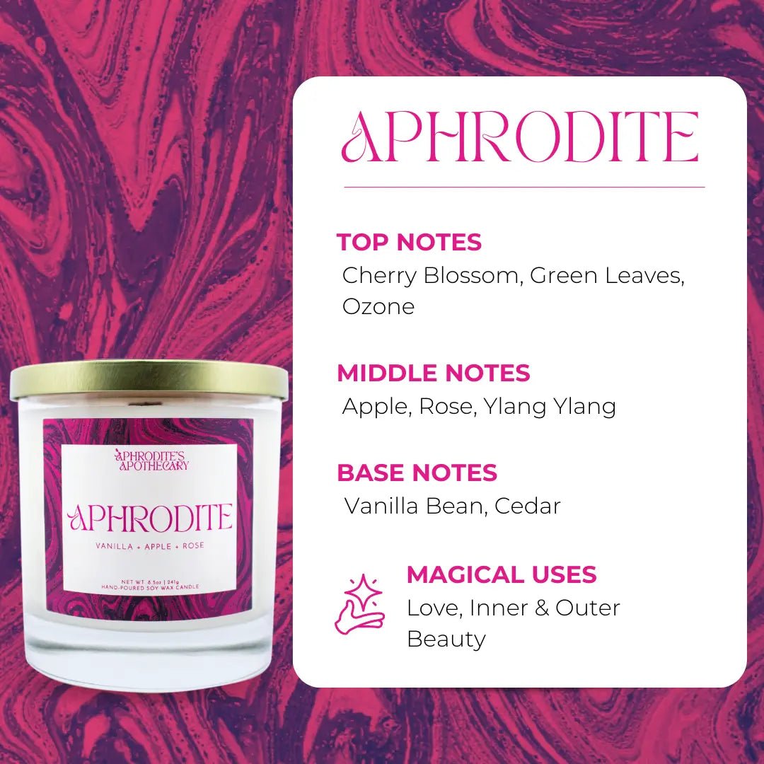 Aphrodite Candle Fragrance Notes