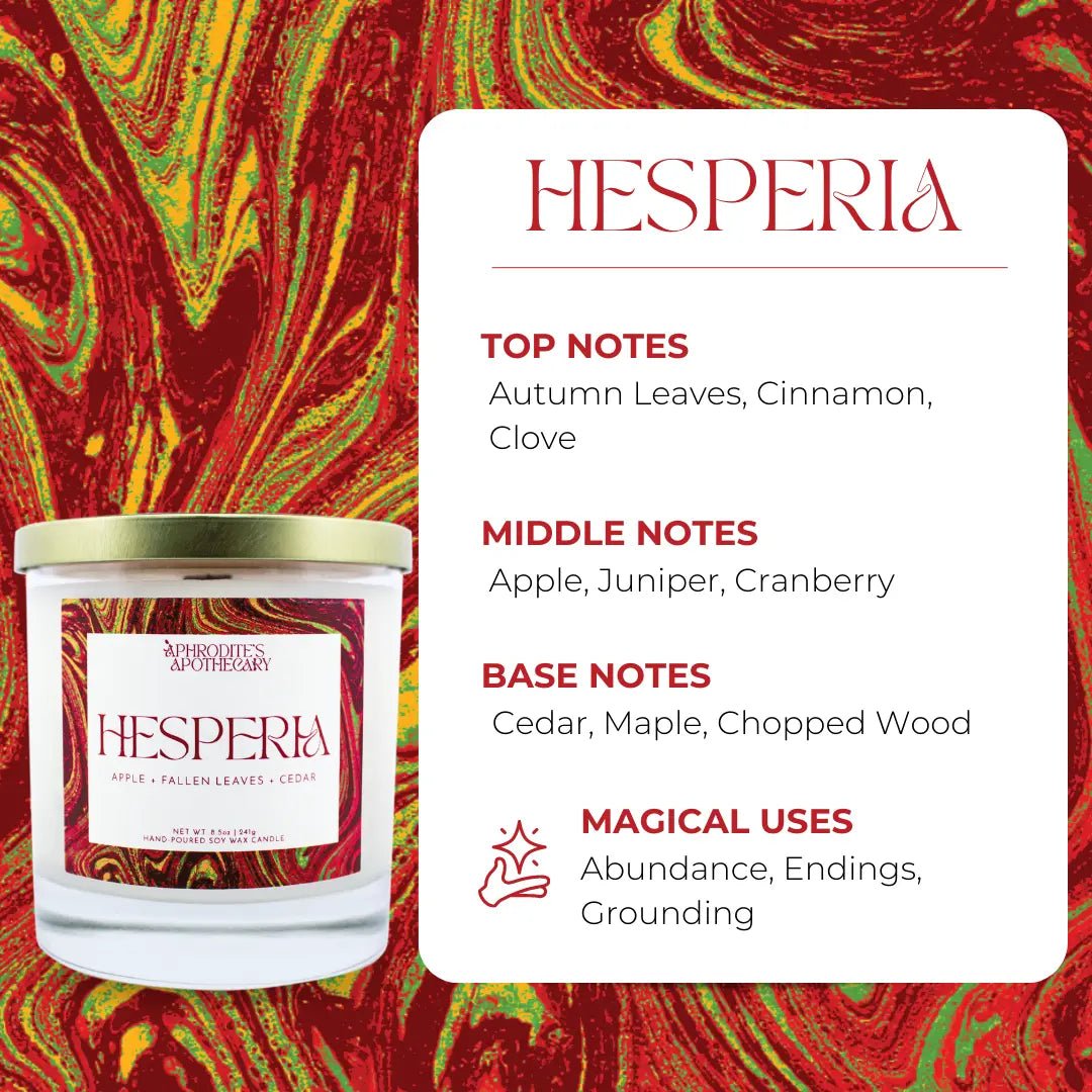 Hesperia Candle Fragrance Notes