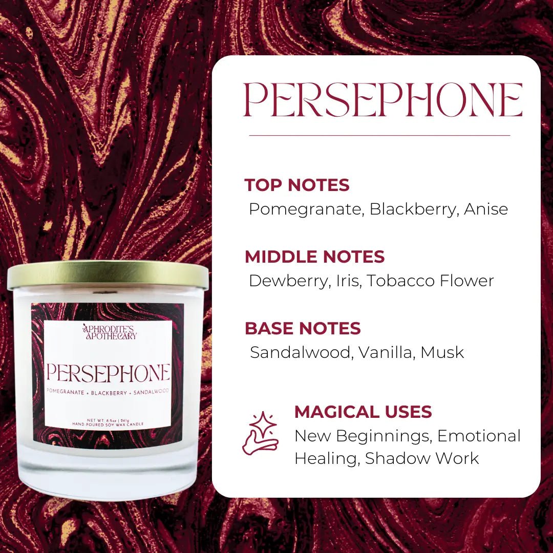 Persephone Candle Fragrance Notes