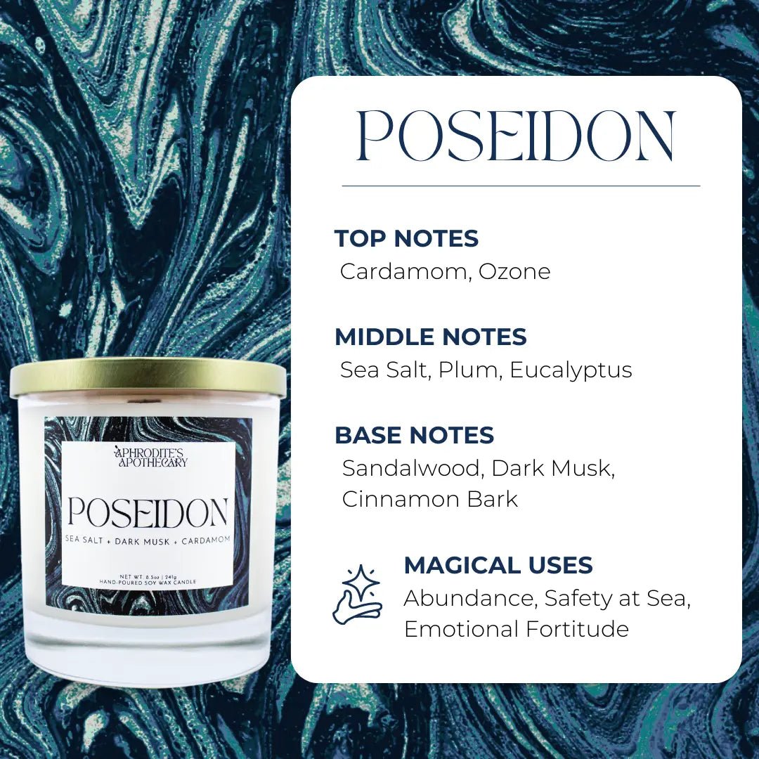 Poseidon Candle Fragrance Notes