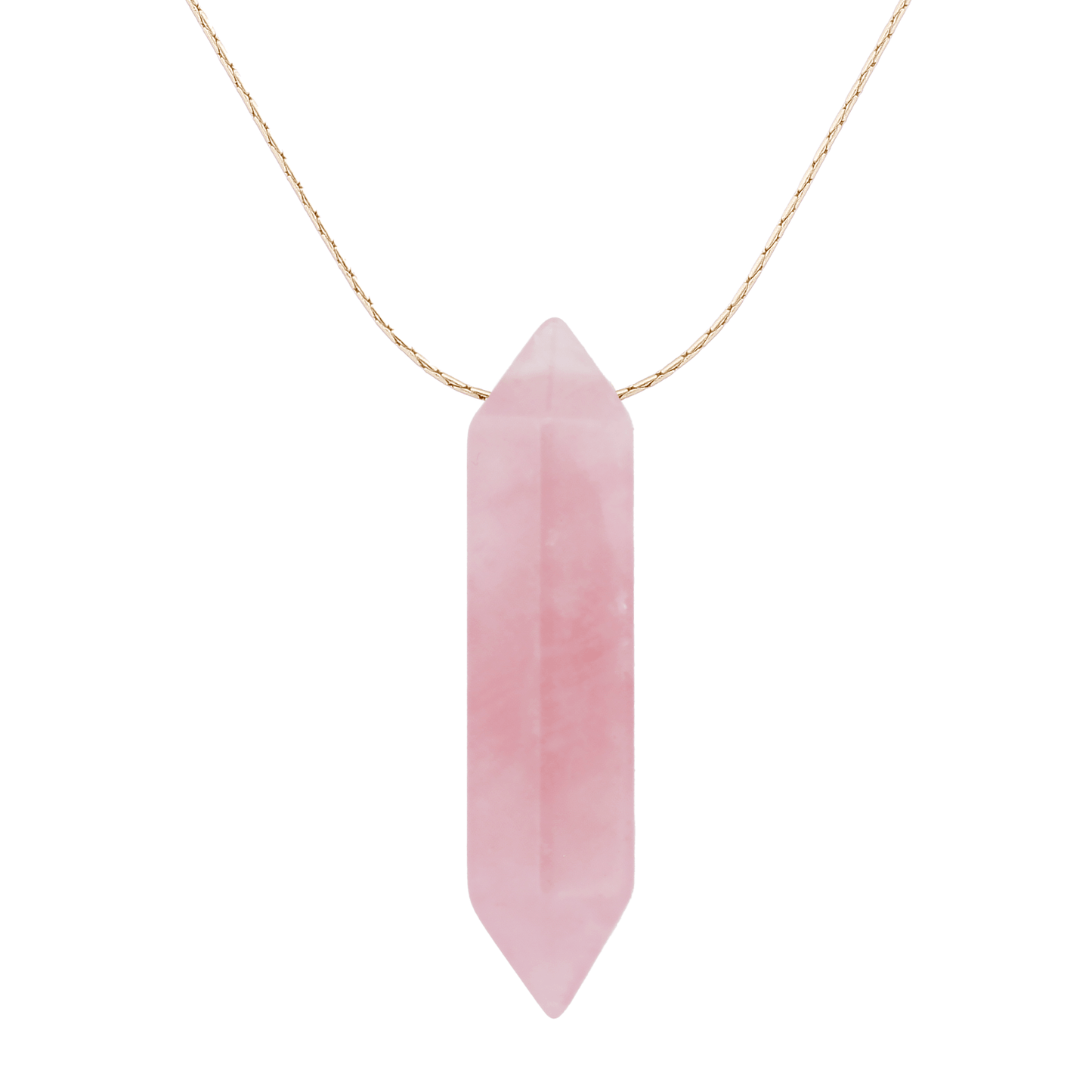 Double Terminated Crystal Point Necklace - Aphrodite's Apothecary -